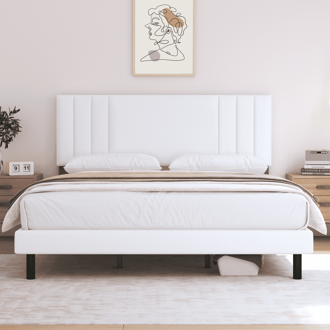 Frame with Upholstered Headboard - 6933