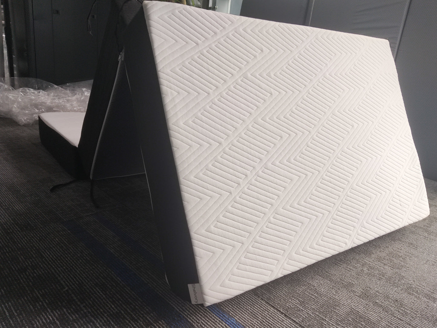Shelvory 6 Inch Twin Folding Mattress, Pressure Relief, 75"X 38"