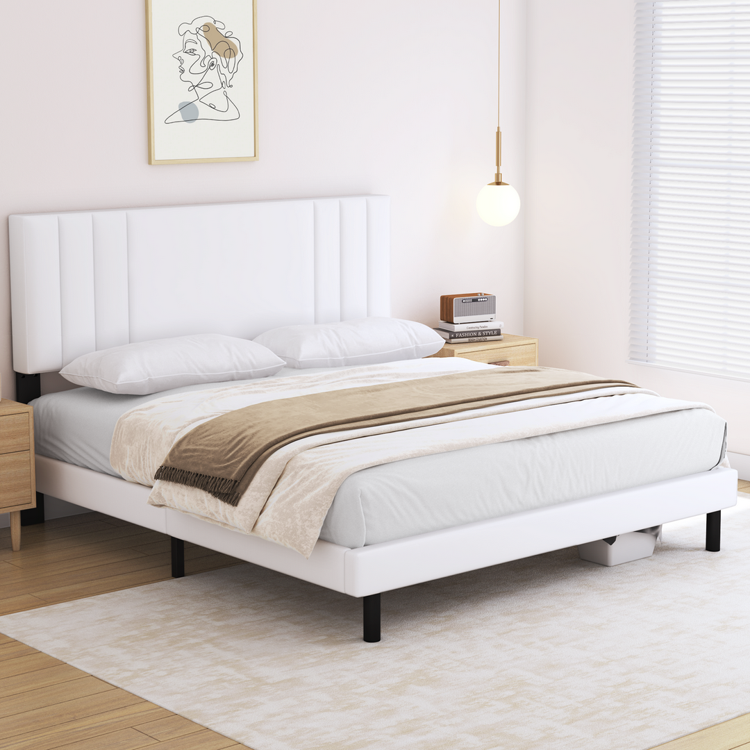 Frame with Upholstered Headboard - 6933