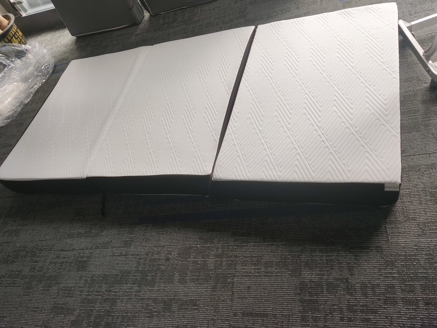 Shelvory 6 Inch Twin Folding Mattress, Pressure Relief, 75"X 38"