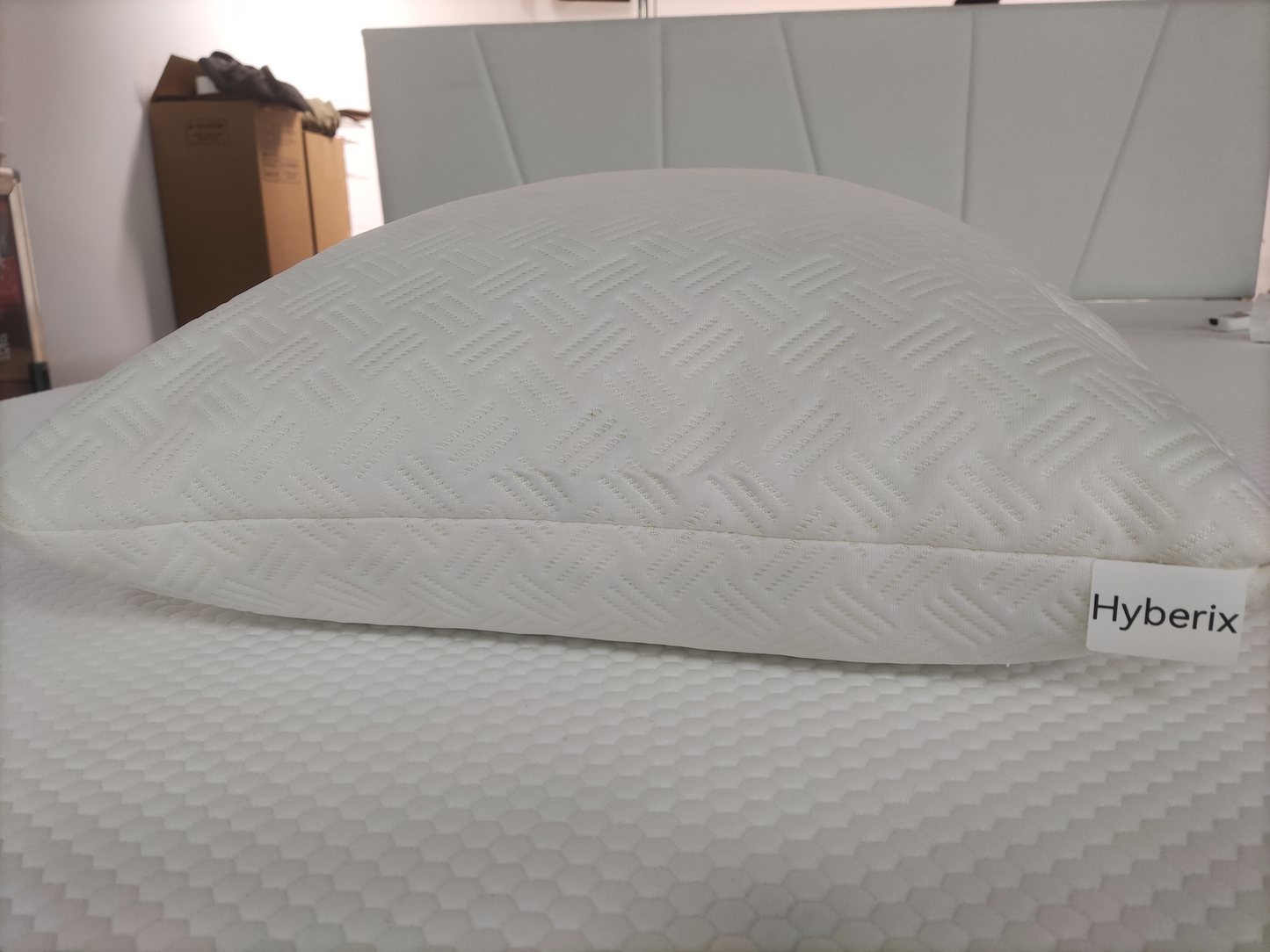 Hyberix Queen Size Bed Pillows for Sleeping Soft(White,23.6''x13.7'')