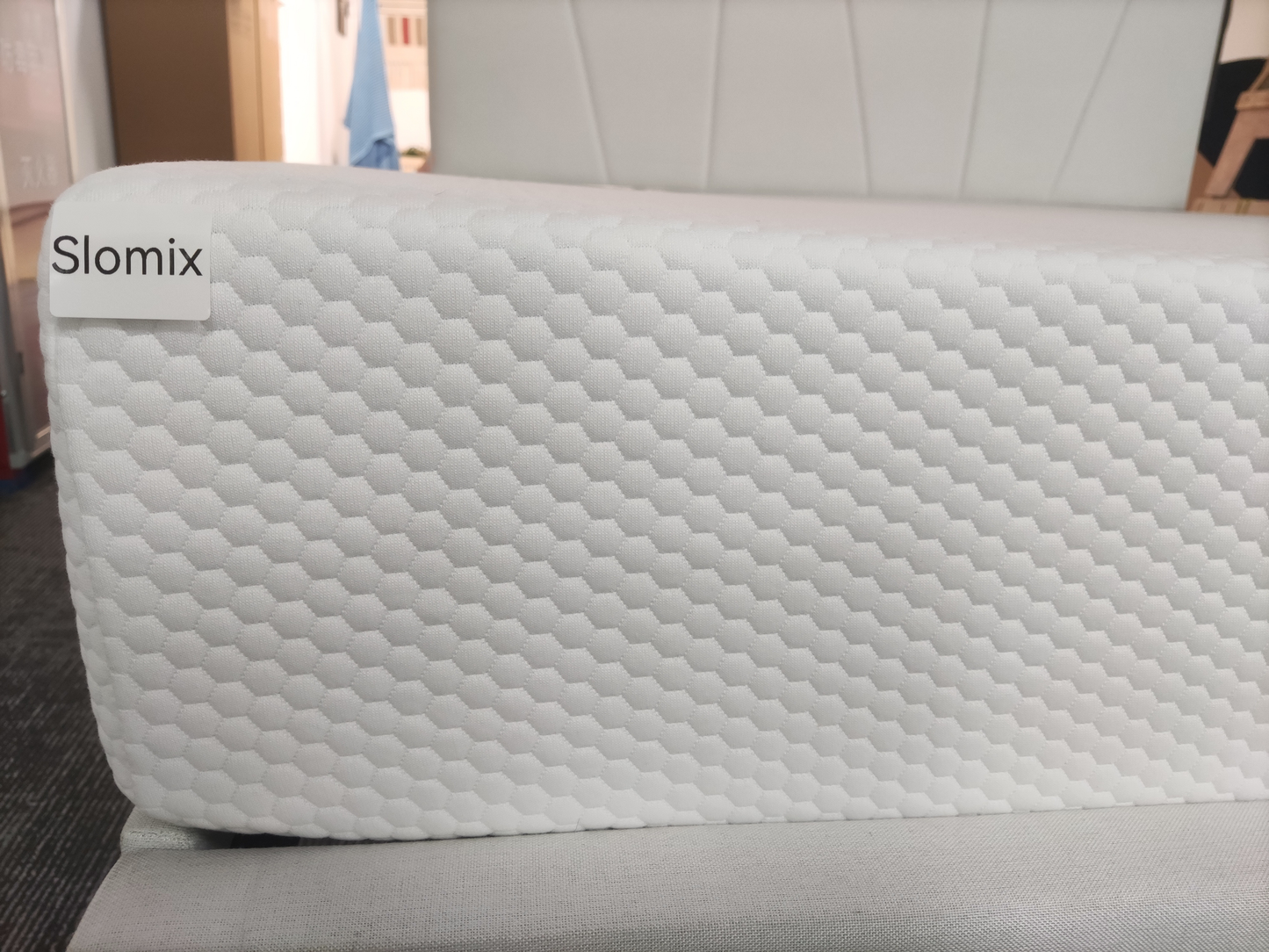 Slomix Queen Size Mattress, 8 Inch Gel Memory Foam Mattress in Box for Back Pain Relief