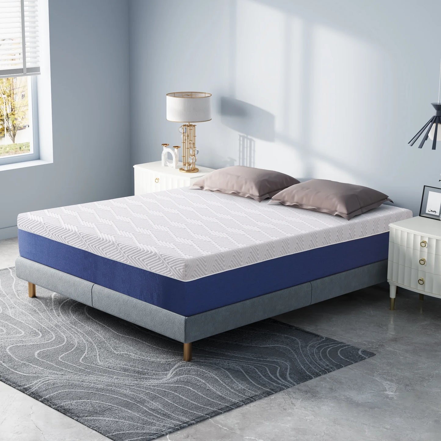 Memory Foam Mattress, Breathable Comfortable - YDA