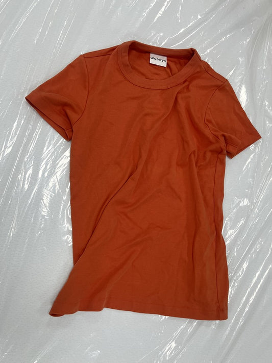 Ardewyn Women's Red Short Sleeve T-Shirt - Soft Cotton Crew Neck Tee, Breathable Casual Shirt (Classic Red)