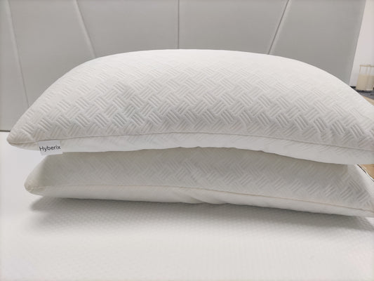 Hyberix Queen Size Bed Pillows for Sleeping Soft(White,23.6''x13.7'')