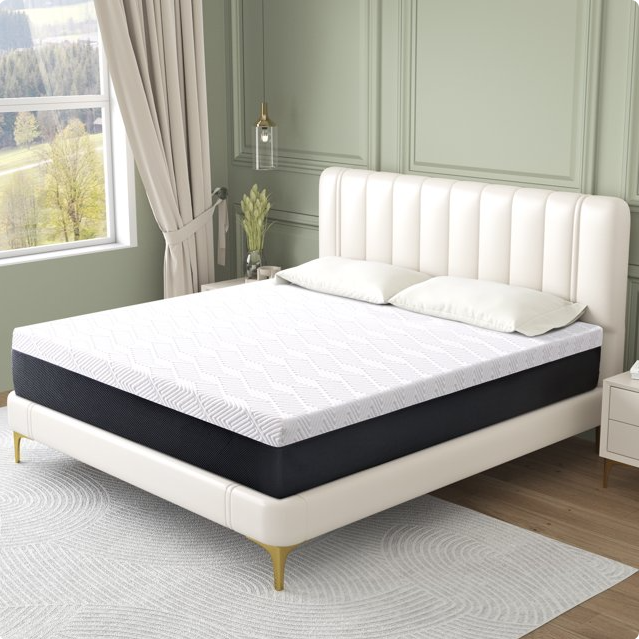 Cooling-Gel Memory Foam Mattress Bed in a Box - YGH05