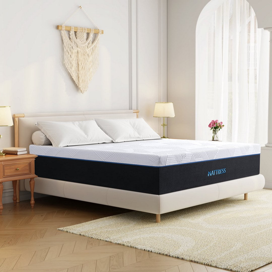 Memory Foam Mattress in a Box with Breathable Cover - SEA