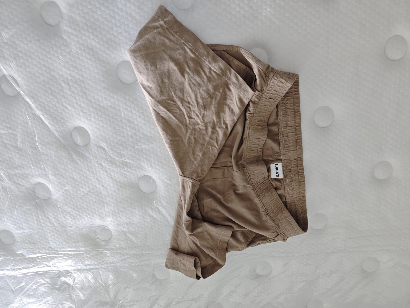 Zuiwom Women's Casual Shorts - Soft Cotton Summer Shorts with Pockets, Comfortable Relaxed Fit (Brown)