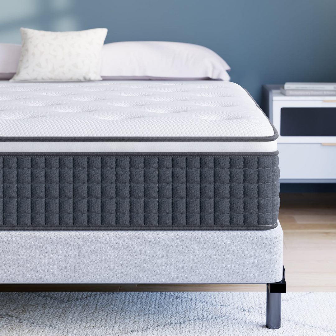 Memory Foam Innersprings Mattress, Medium Firm - MEB