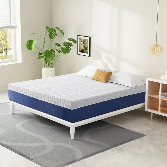 King Size Mattress, Telino 12 inch King Memory Foam Mattress in a Box,Medium Firm - ZMC