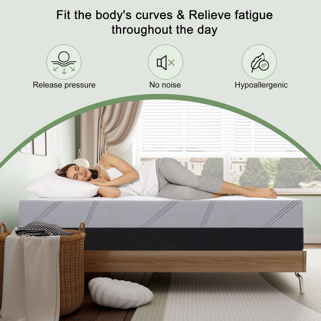 Gel Memory Foam Mattress in a Box - RLA